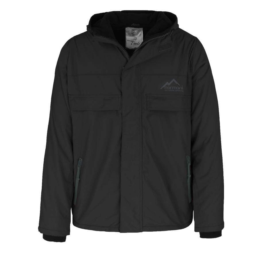normani normani Outdoorjas Tuuli zwart -
