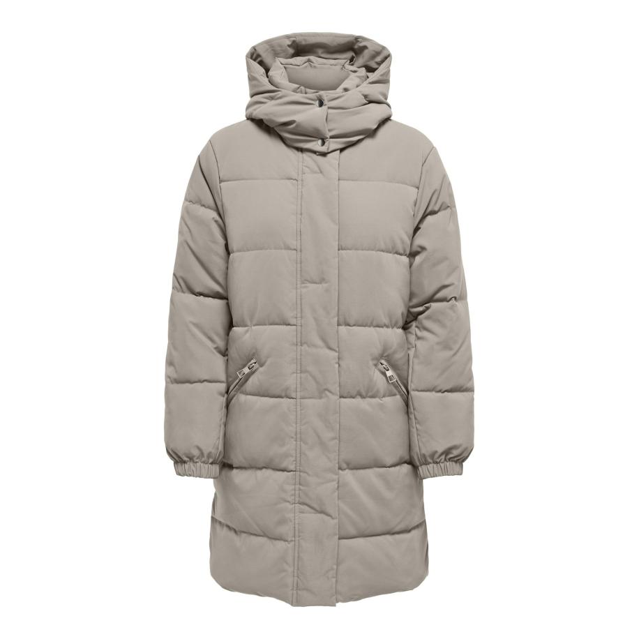 JDY JDY Winterjas JDYAja stone grey -
