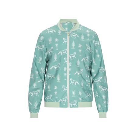 ALEKO Tussenjas mintgroen / jade groen / wit