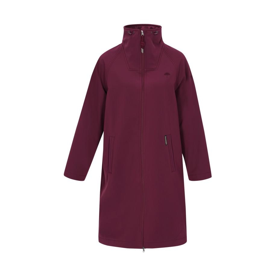 Schmuddelwedda Schmuddelwedda Functionele jas robijnrood -