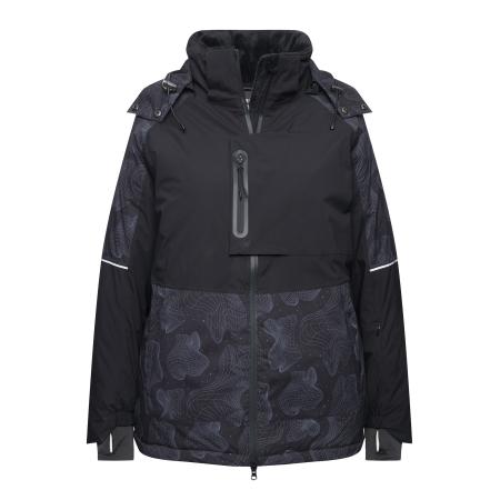 Ulla Popken Ulla Popken Functionele jas grijs / zwart