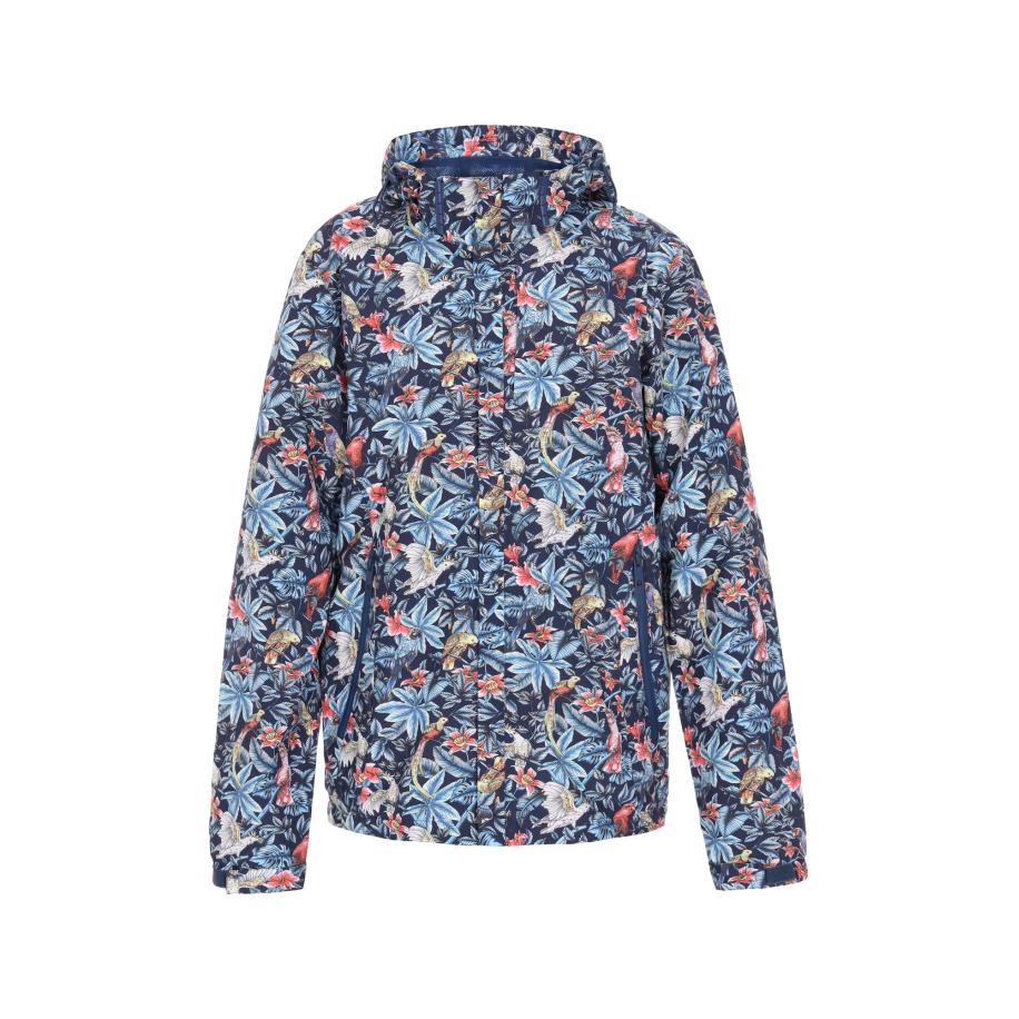 COSIMON COSIMON Tussenjas blauw / navy / lichtgeel / lichtrood -