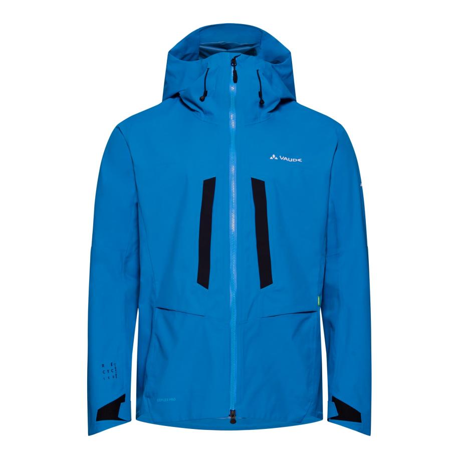 Vaude VAUDE Outdoorjas Monviso blauw / zwart / wit -