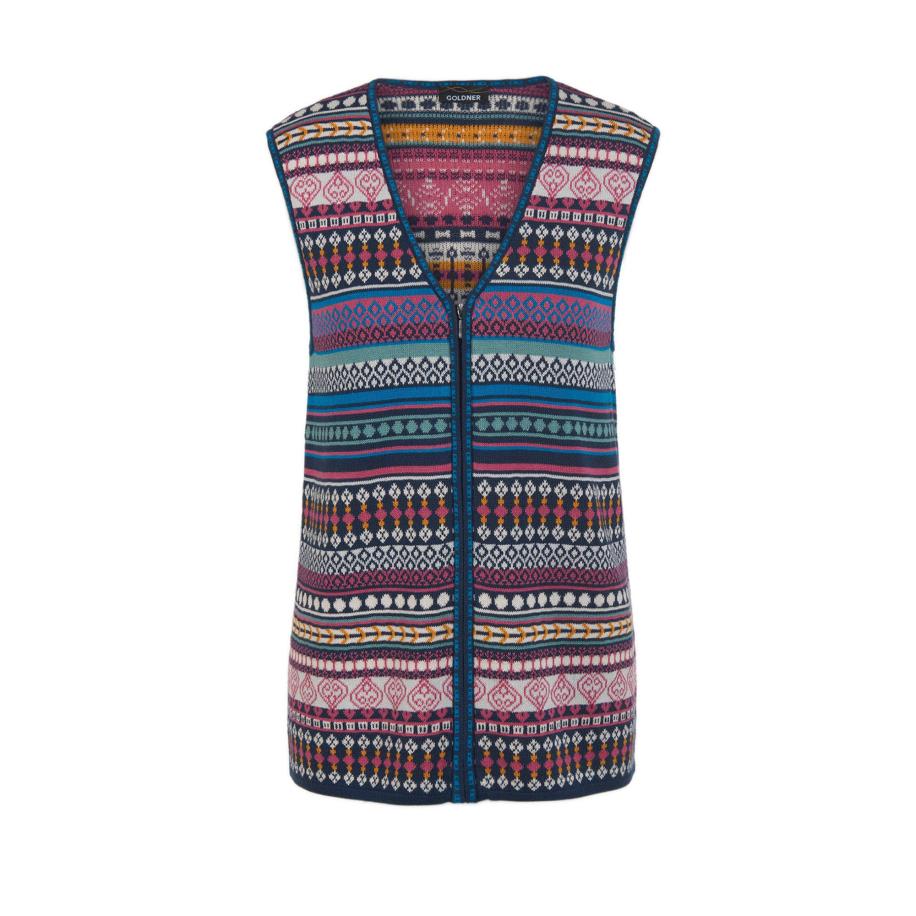 Goldner Goldner Bodywarmer gemengde kleuren -