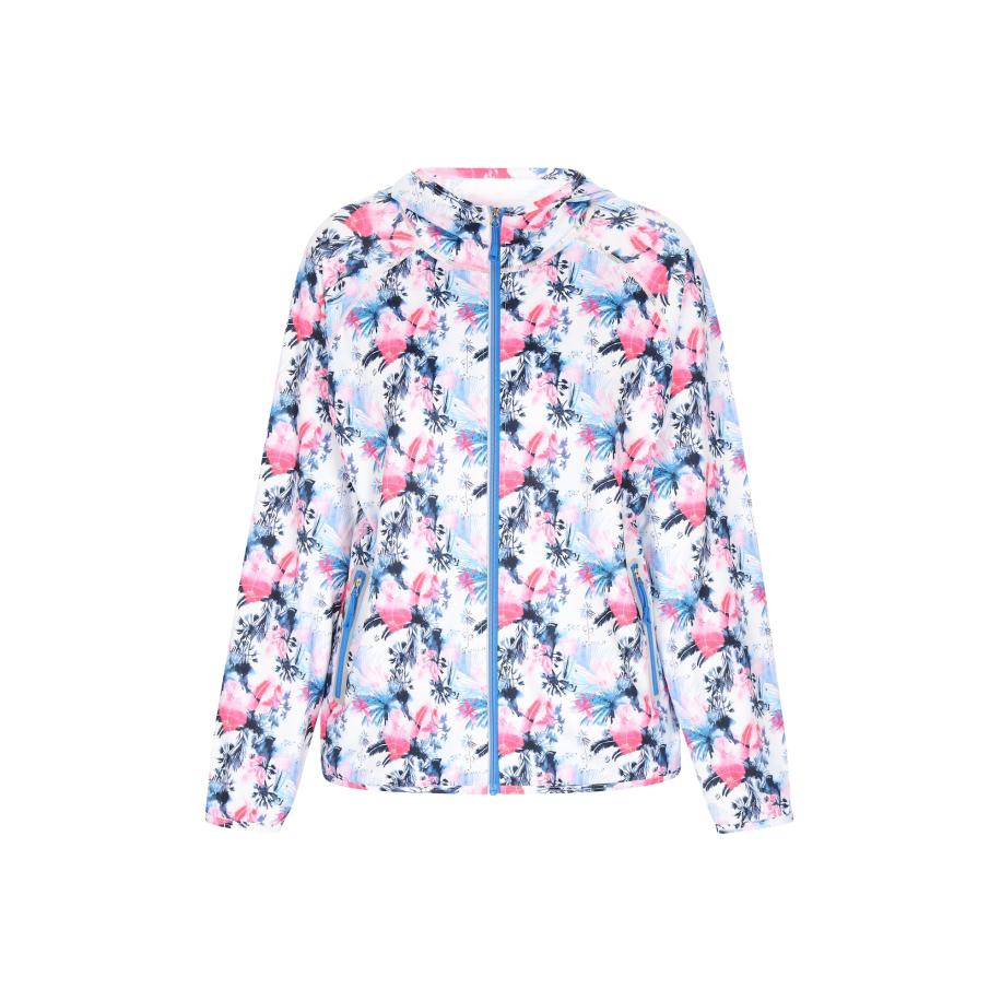 IZIA IZIA Tussenjas blauw / donkerblauw / pink / wit -