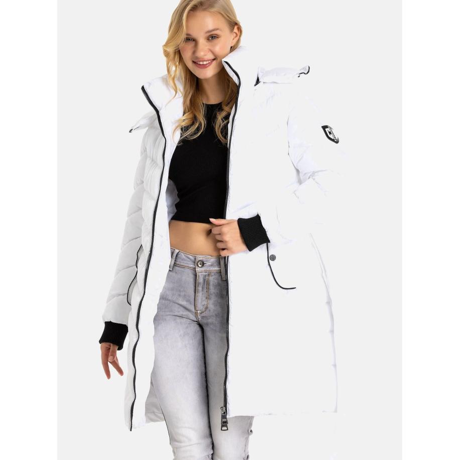 Cipo & Baxx CIPO & BAXX Winterjas zwart / wit -