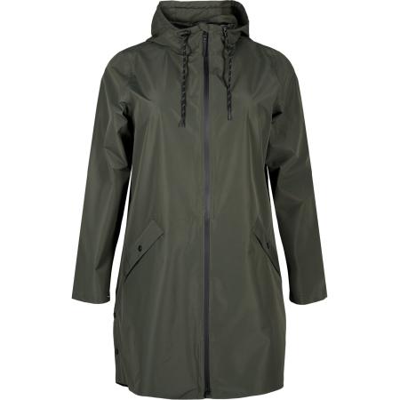 Zizzi Zizzi Functionele jas donkergroen