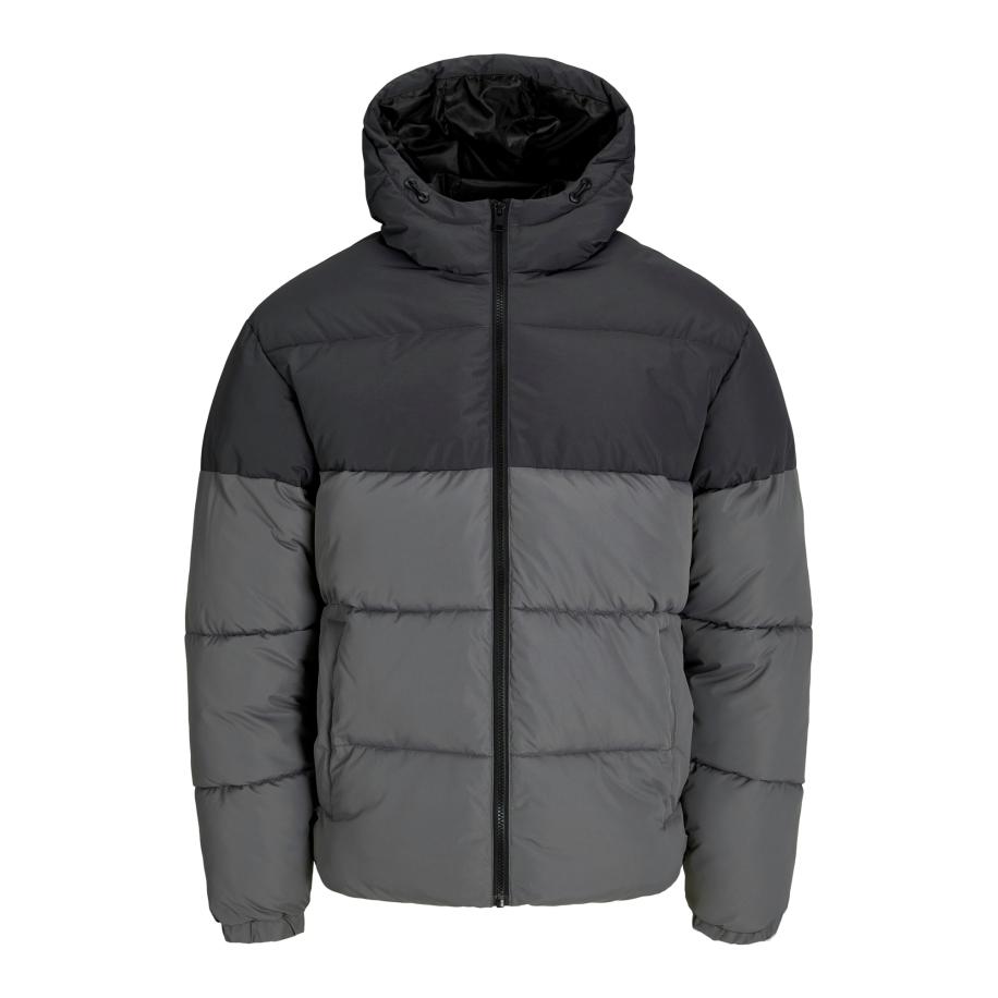 Jack & Jones JACK & JONES Tussenjas JJMAZE grijs / zwart -