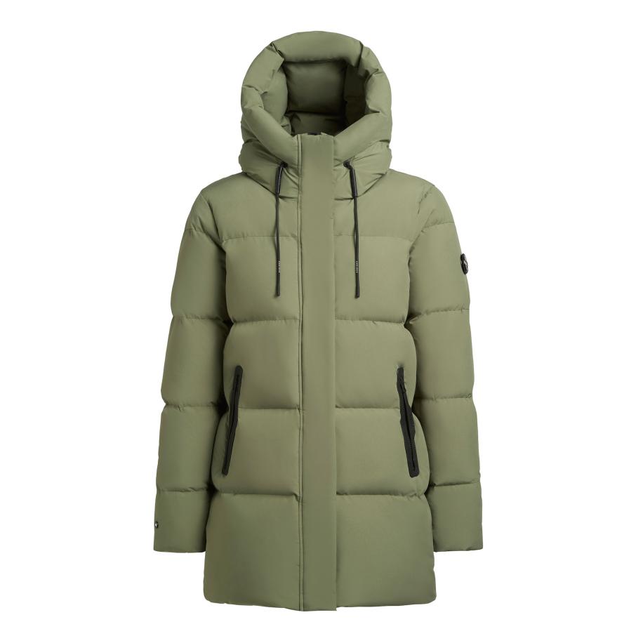 Khujo khujo Winterjas Drown groen -