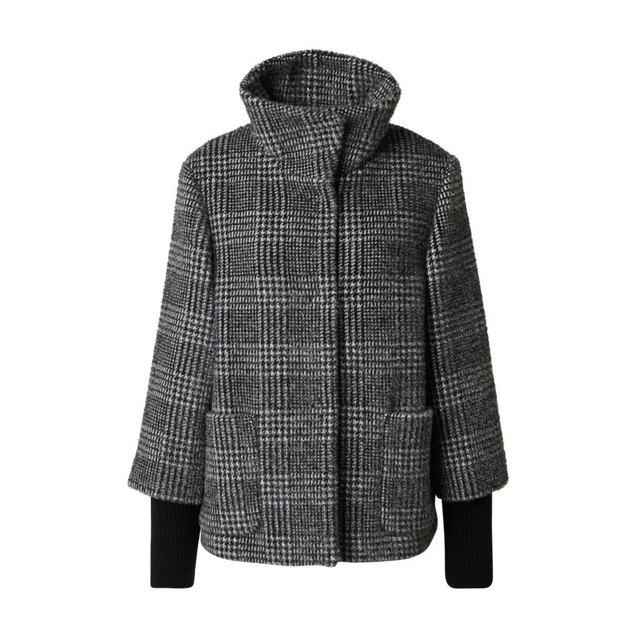 s.Oliver BLACK LABEL s.Oliver BLACK LABEL Tussenjas grijs / zwart / offwhite -