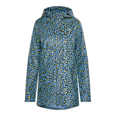 Schmuddelwedda Schmuddelwedda Functionele jas blauw / neongeel / zwart