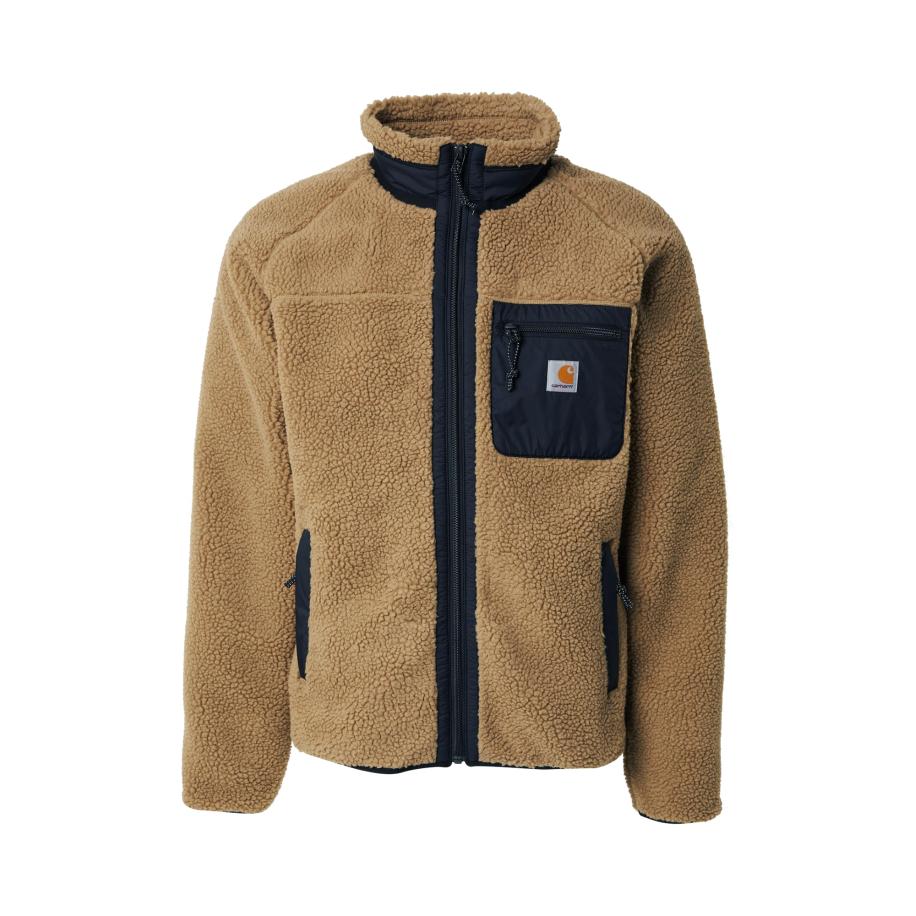 Carhartt WIP Carhartt WIP Fleece jas Prentis lichtbruin / zwart -