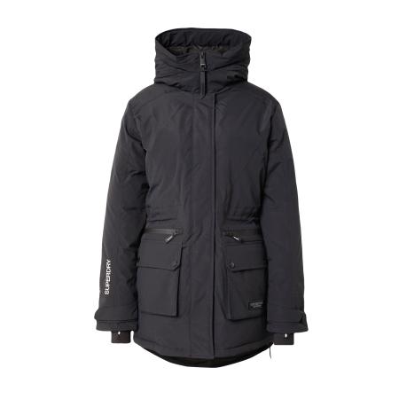 Superdry Superdry Winterparka City zwart / wit