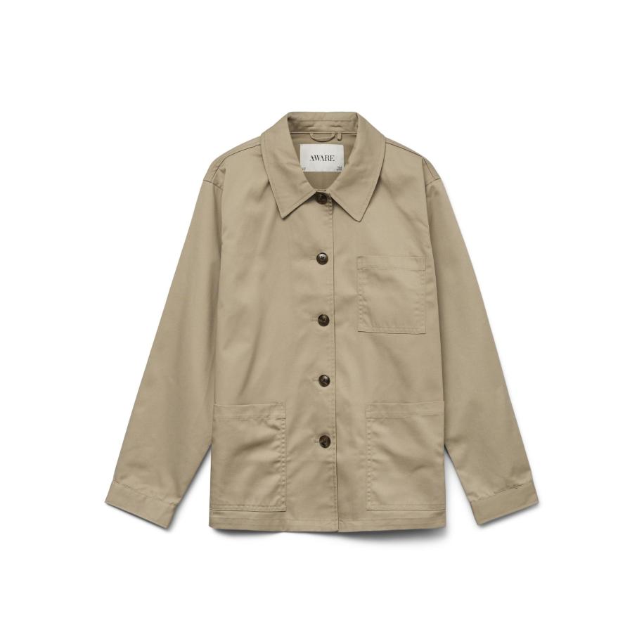Aware Aware Tussenjas AWSOVINA beige -
