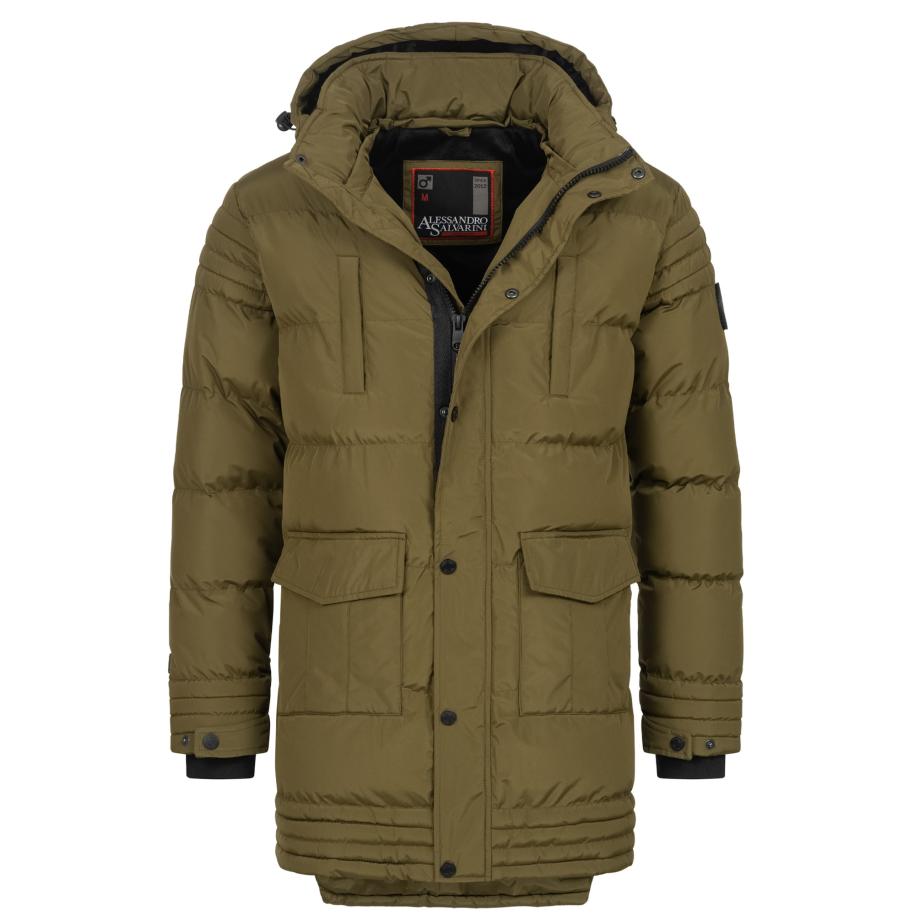 Alessandro Salvarini Alessandro Salvarini Winterjas donkergroen -