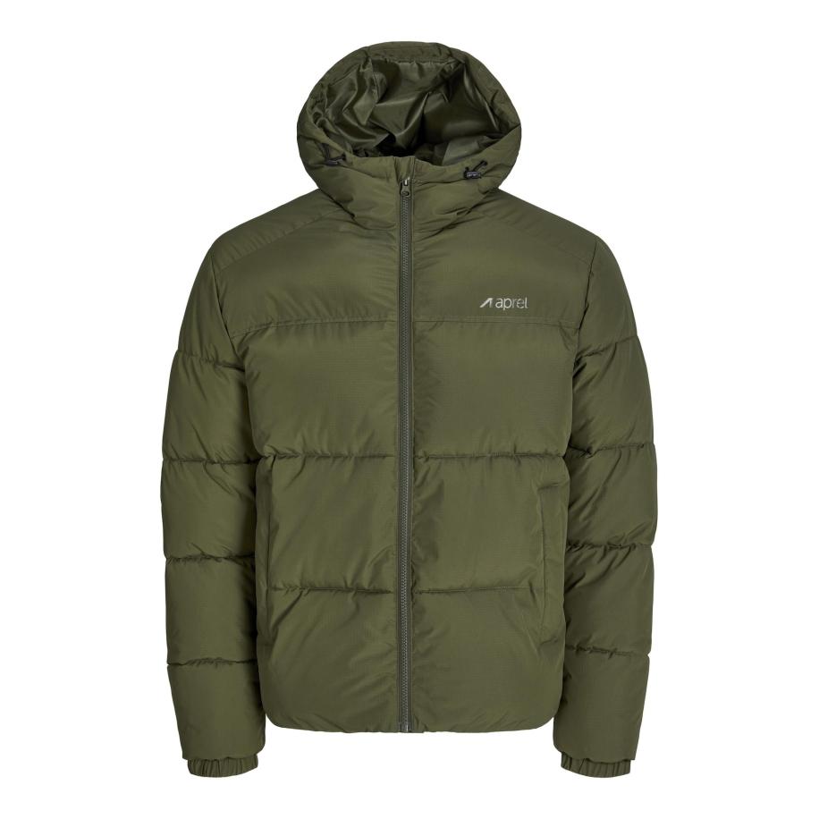 aprel aprel Winterjas olijfgroen -