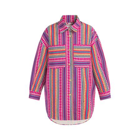 IZIA IZIA Tussenjas gemengde kleuren / pink