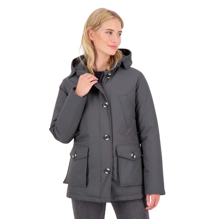 Airforce 4 Pocket Parka Winterjas Grijs