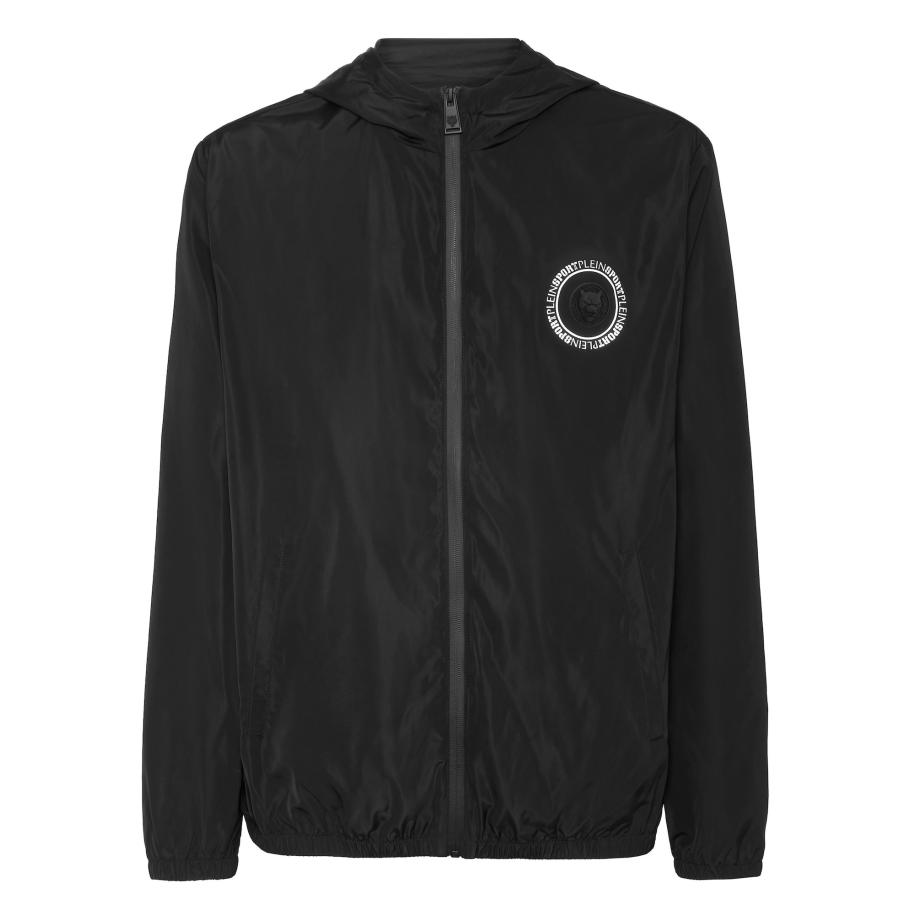 Plein Sport Plein Sport Tussenjas Carbon Tiger grijs / zwart / wit -