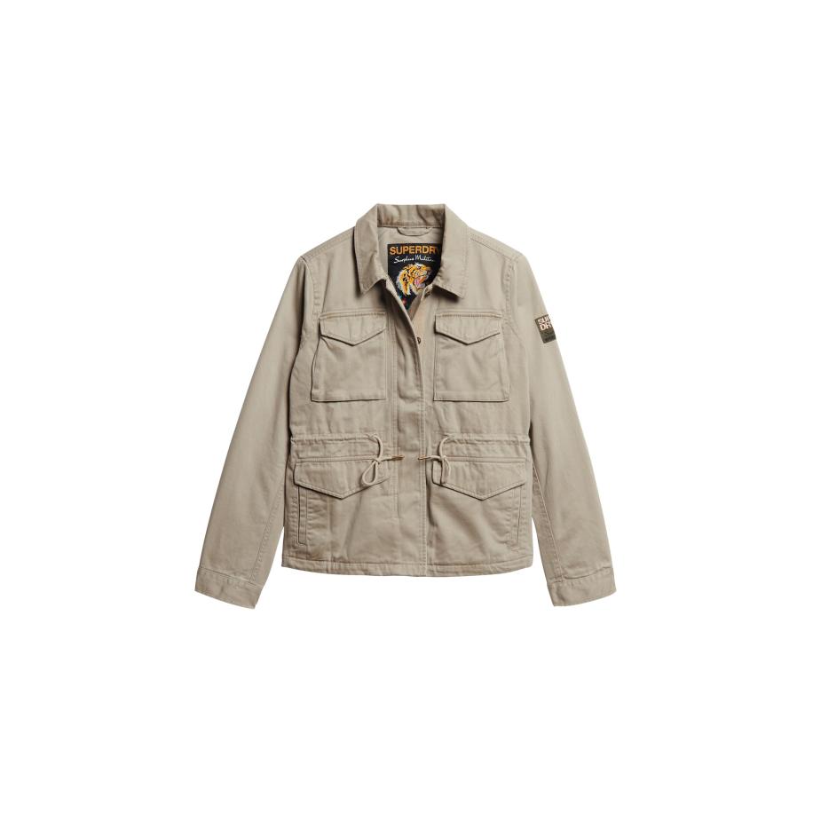 Superdry Superdry Tussenjas Military M65 lichtbeige -