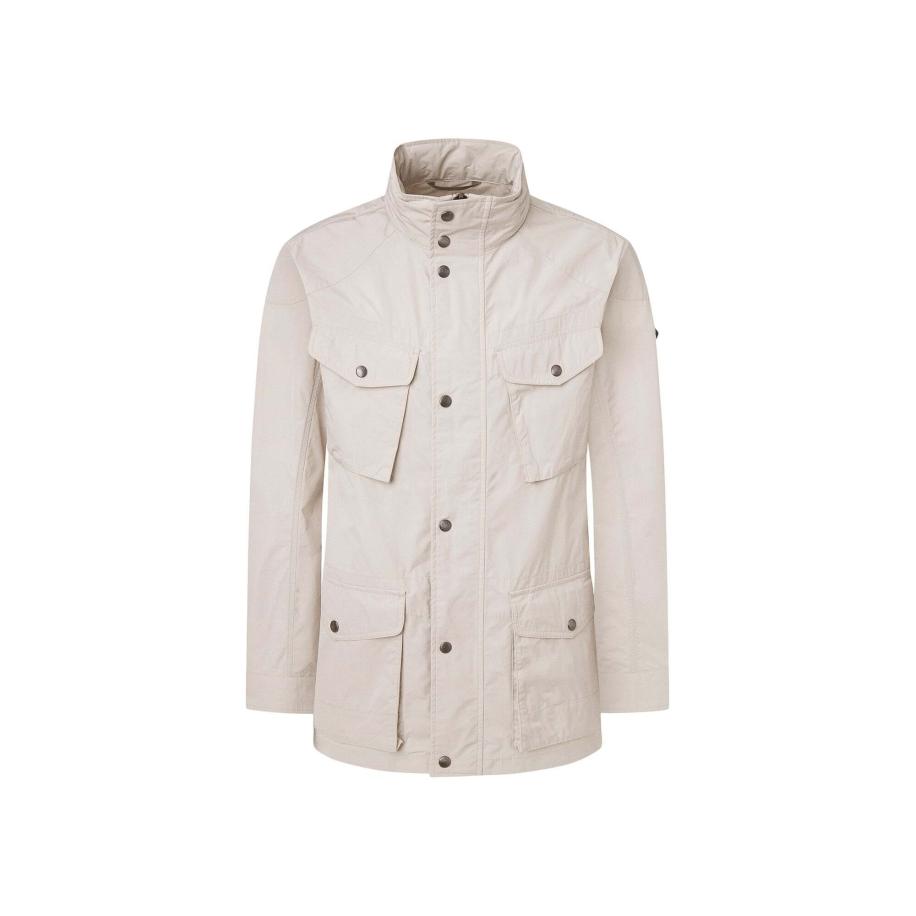 Hackett London Hackett London Tussenjas ecru -