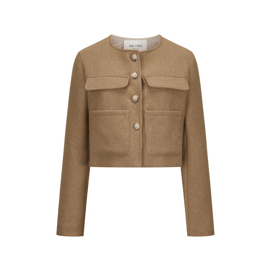 Nicowa Nicowa Tussenjas LANEVIA beige -