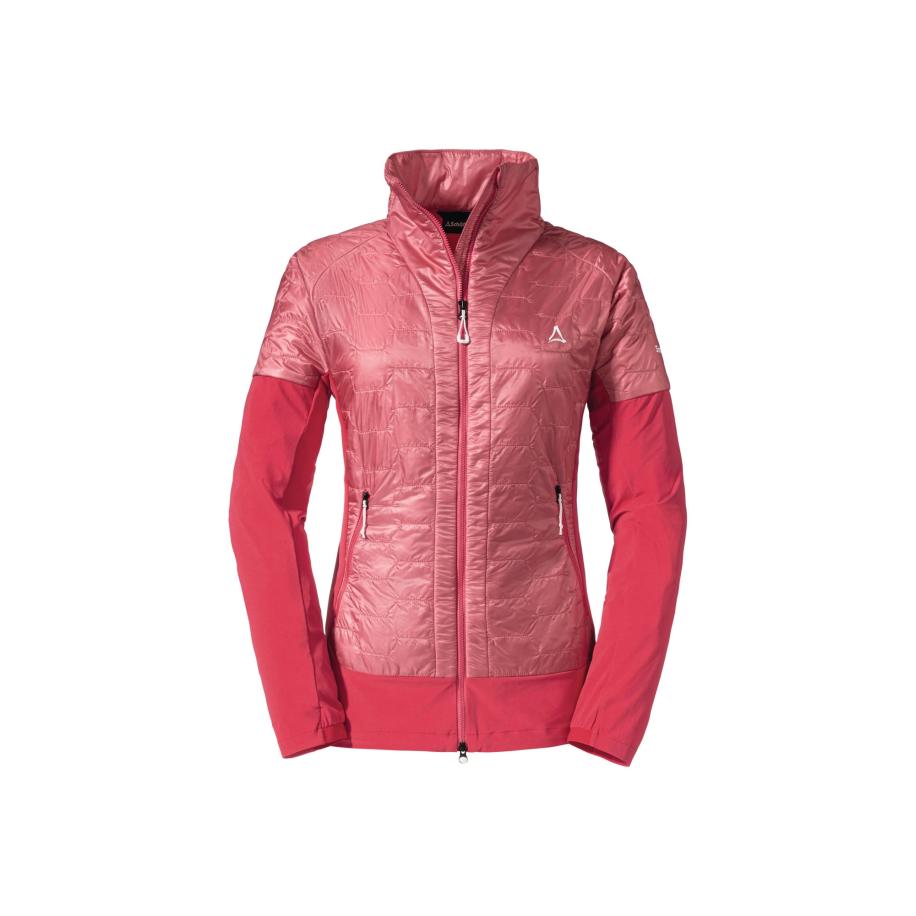 Schöffel Schöffel Outdoorjas Tofane2 rosa / wit -