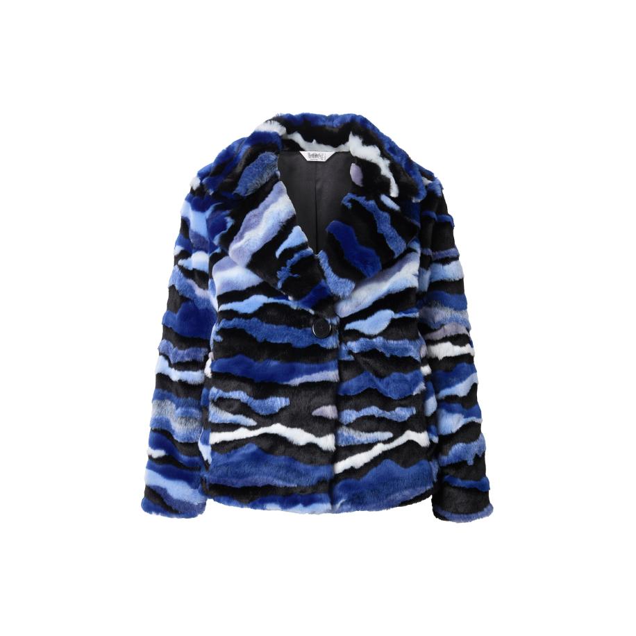 Angel of Style Angel of Style Tussenjas donkerblauw / zwart / wit -