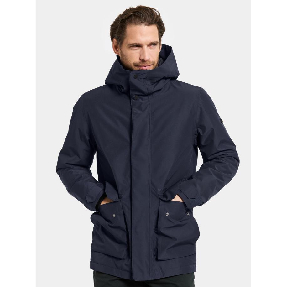 Didriksons Didriksons Winterjas LIAM donkerblauw -