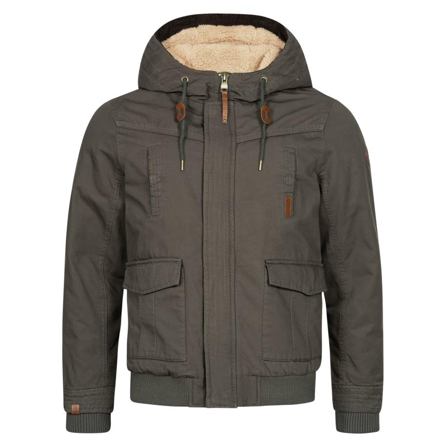 Alessandro Salvarini Winterjas Rigio donkergrijs Grijs