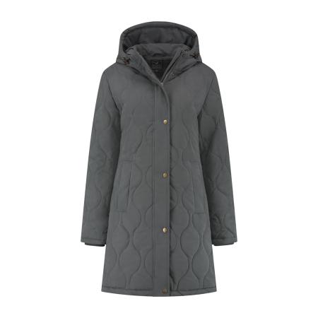 MGO MGO Winterjas Lauren duifblauw