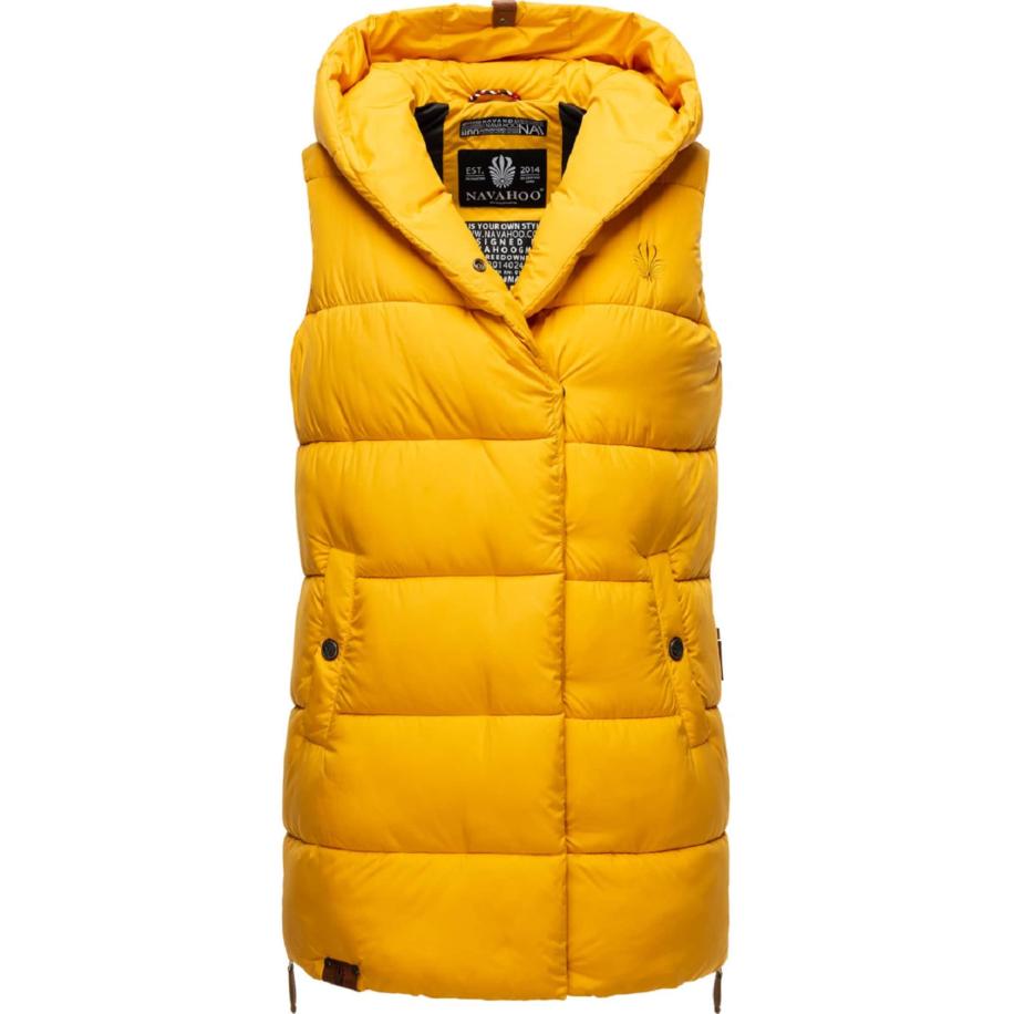 NAVAHOO Bodywarmer Madilynaa goudgeel Geel