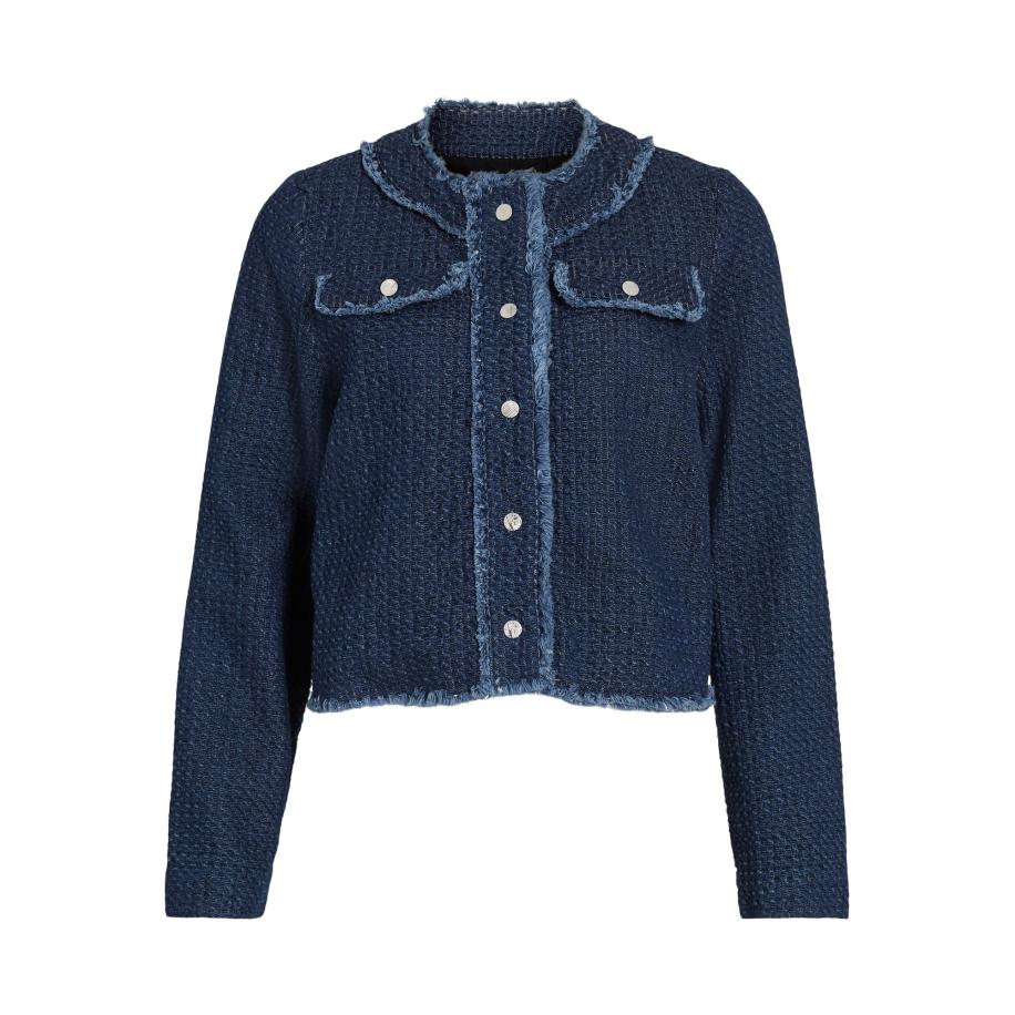 Vila VILA Tussenjas blauw denim -