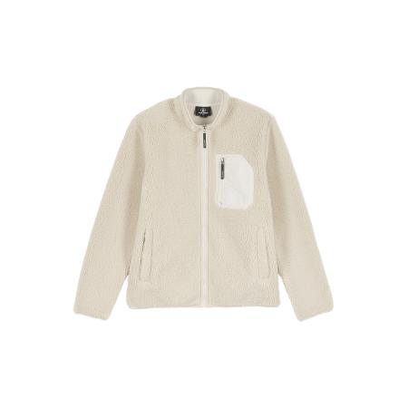 Volcom Volcom Fleece jas Muzzer Fuzzar beige