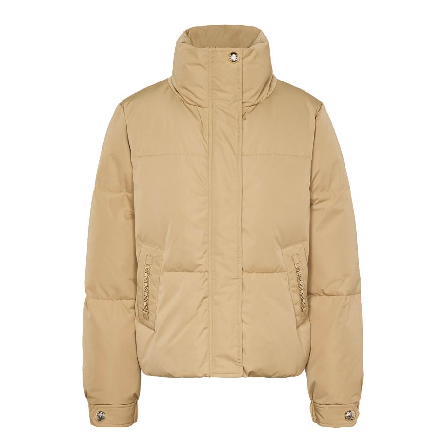 Nikkie Leeds Korte Puffer Jas Bruin