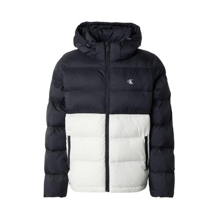 Calvin Klein Calvin Klein Jeans Winterjas zwart / wit