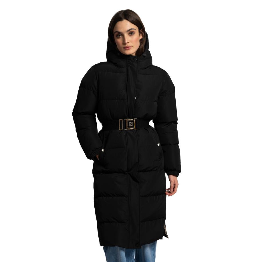 Nikkie Lynnwood Lange Puffer Zwart