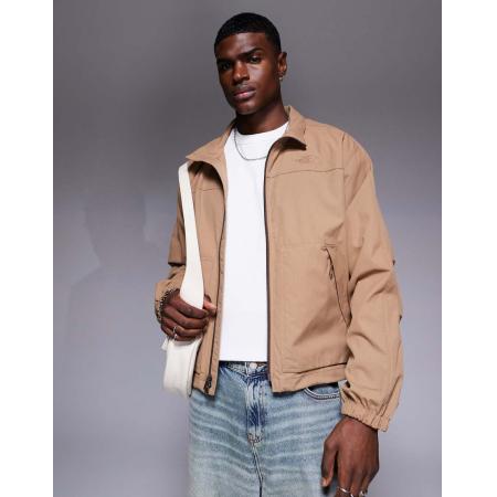 The North Face - Wind Cordura - Jack met rits in bruin