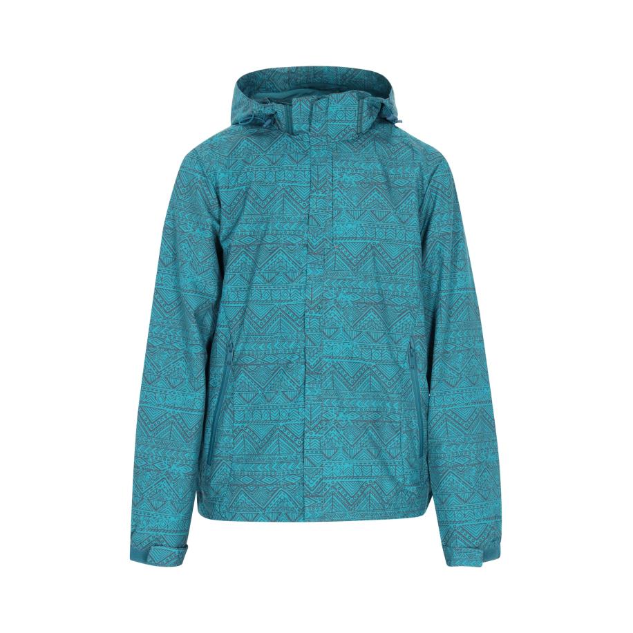 OCY OCY Tussenjas turquoise / grijs -