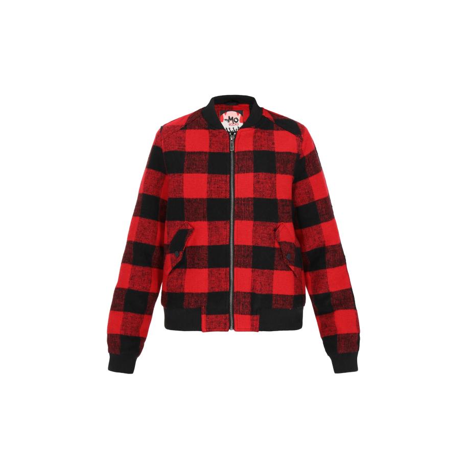 MYMO myMo ROCKS Tussenjas rood / zwart -