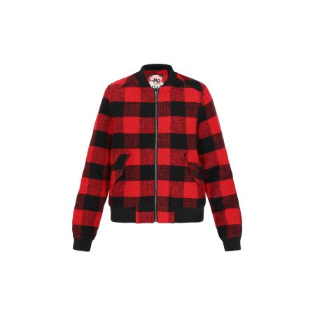 MYMO myMo ROCKS Tussenjas rood / zwart