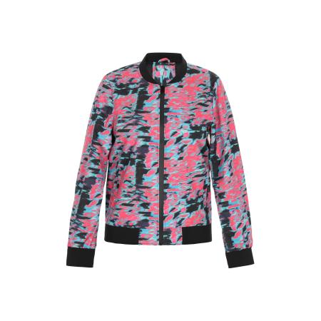 ALEKO Tussenjas blauw / pink / zwart