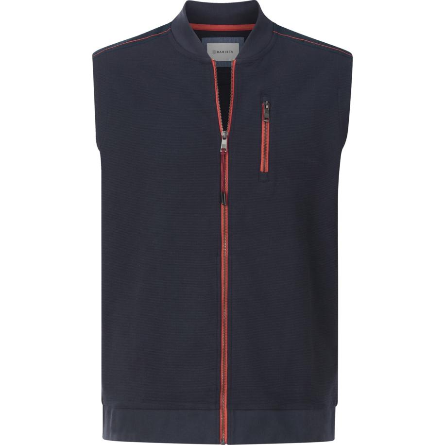 BABISTA BABISTA Bodywarmer donkerblauw / kreeft -