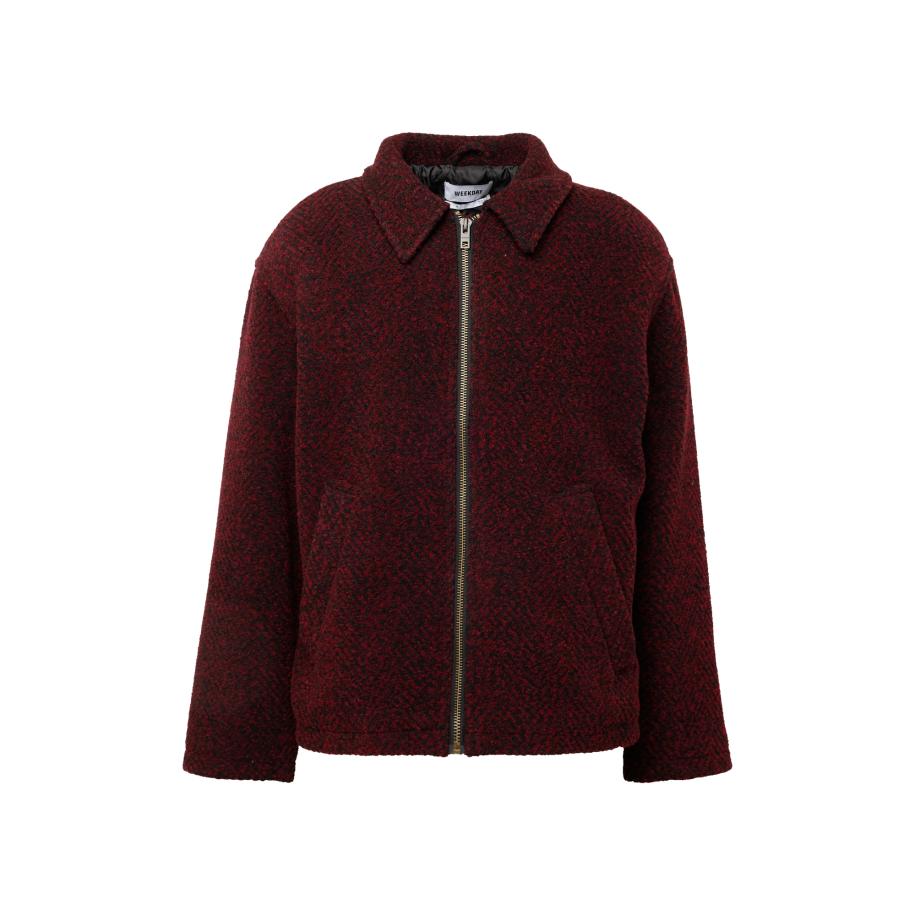 Weekday WEEKDAY Tussenjas Martin bourgogne / zwart -