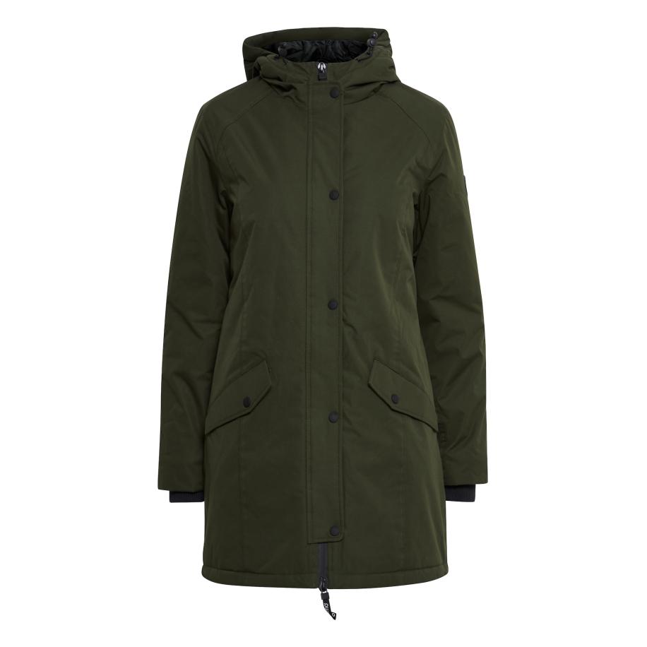 Oxmo Tussenparka Tamila groen / spar / donkergroen Groen