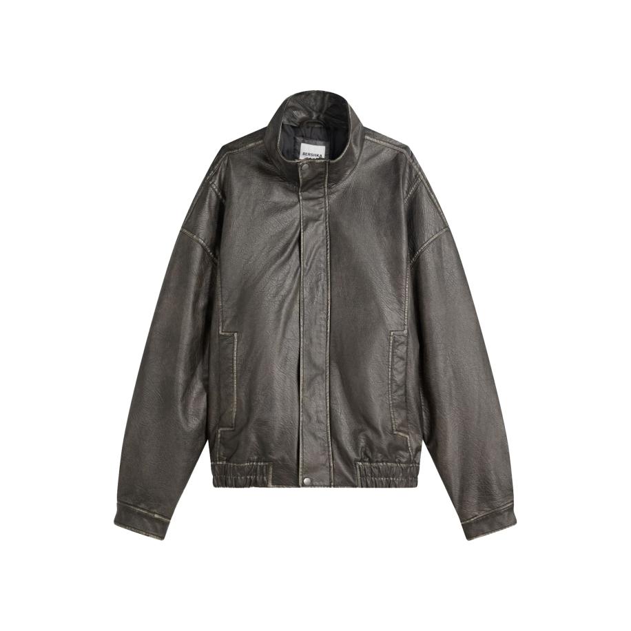 Bershka Bershka Tussenjas zwart -