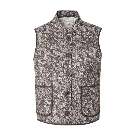 Lollys Laundry Lollys Laundry Bodywarmer Cairo duifblauw / lichtblauw / zwart / wit