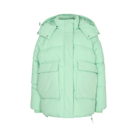 Minimum minimum Winterjas Fiktorline mintgroen