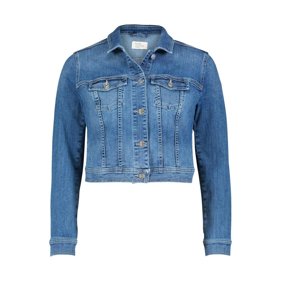 Vera Mont Vera Mont Tussenjas blauw denim -