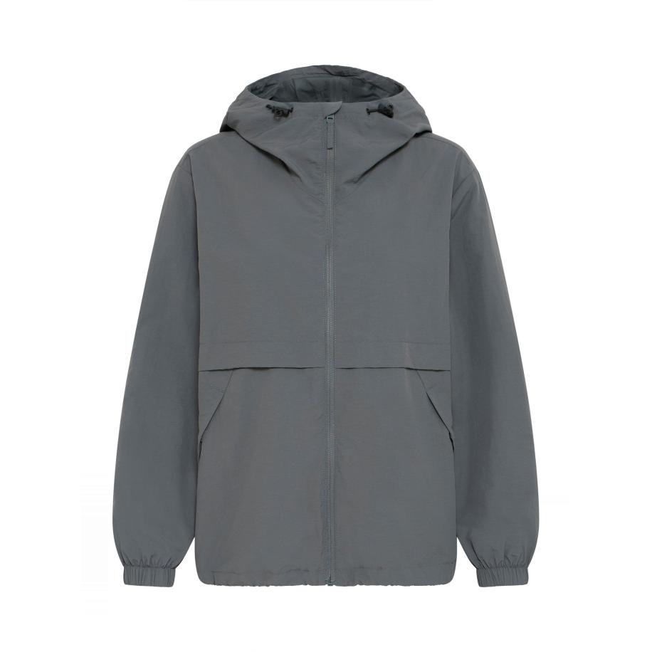 Oxmo Oxmo Tussenjas donkergrijs -